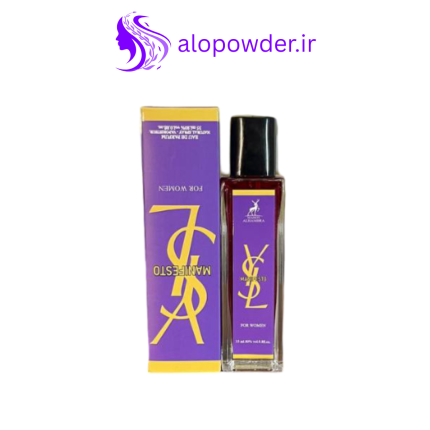 عطر ادوپرفیوم زنانه الحمبرا مدل مانیفستو - ایو سن لوران Manifesto - Yves Saint Laurent حجم ۳۵ میل