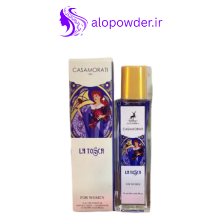 عطر ادوپرفیوم زنانه الحمبرا مدل لا توسکا - کازاموراتی حجم ۳۵ میل