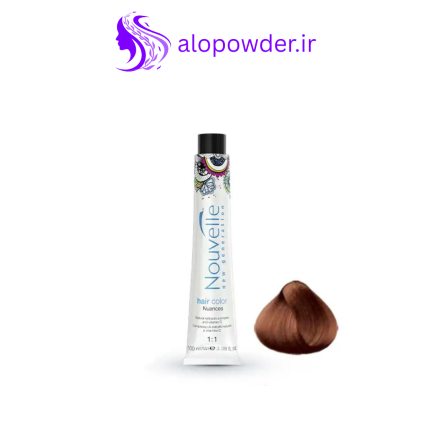 رنگ مو مسی ماهاگونی تیره نوول Nouvelle شماره 6.45 حجم 100ml