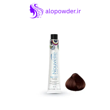 رنگ مو قهوه نوول Nouvelle شماره 4.45 حجم 100ml