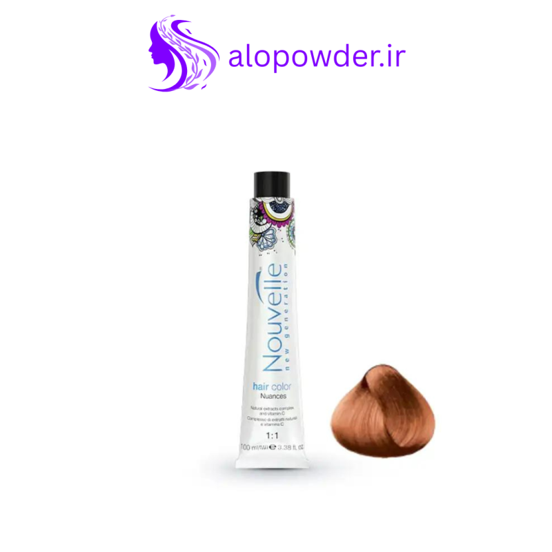 رنگ مو بلوند برنز روشن نوول Nouvelle شماره 8.43 حجم 100ml