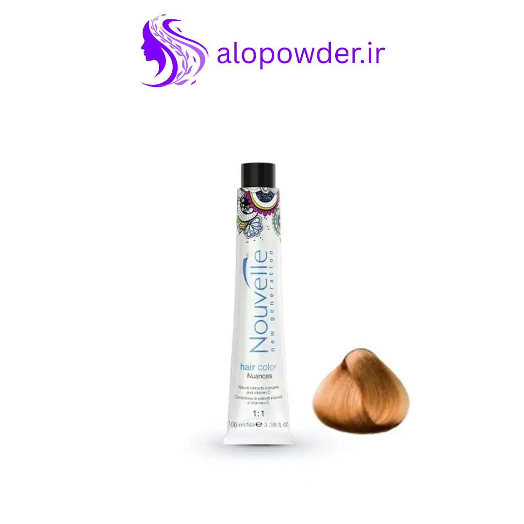 رنگ مو بلوند مسی دودی خیلی روشن نوول Nouvelle شماره 9.41 حجم 100ml