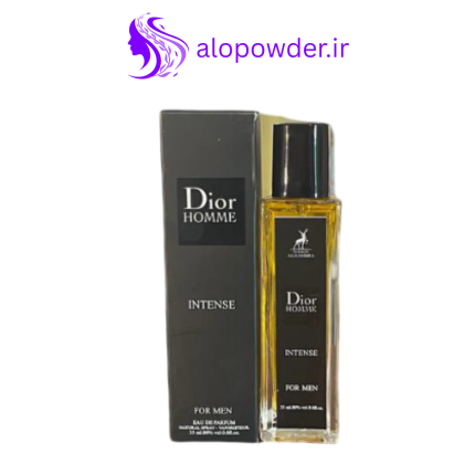 عطر ادوپرفیوم مردانه الحمبرا مدل دیور هوم انتنسیو - Dior Homme intense حجم ۳۵ میل