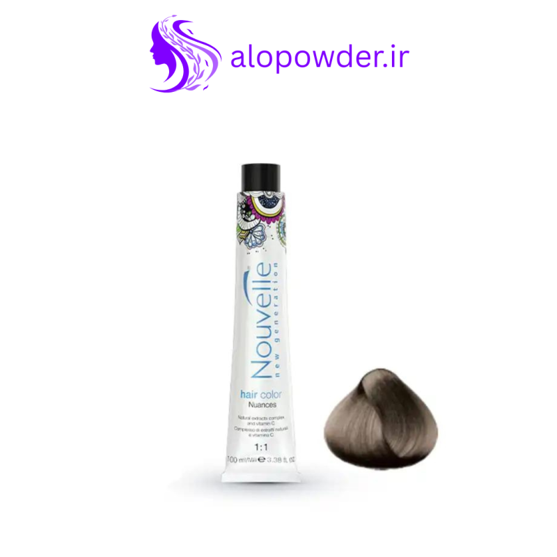 رنگ مو بلوند دودی تیره نوول Nouvelle شماره 6.1 حجم 100ml