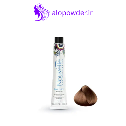 رنگ مو گردویی نوول Nouvelle شماره 6.7 حجم 100ml