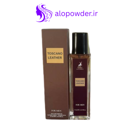 عطر ادوپرفیوم مردانه الحمبرا مدل توسکان لدر Toscano Leather حجم ۳۵ میل