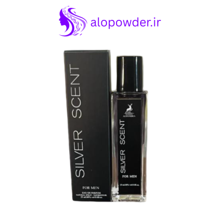 عطر ادوپرفیوم مردانه الحمبرا مدل سیلور سنت Silver Scent حجم ۳۵ میل