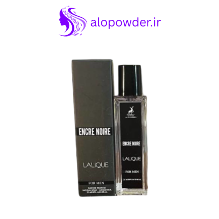 عطر ادوپرفیوم مردانه الحمبرا مدل لالیک انکر نوآر – Lalique Encre Noire حجم ۳۵ میل