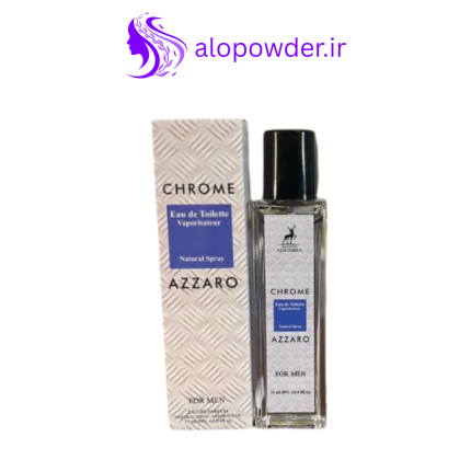 عطر ادوپرفیوم مردانه الحمبرا مدل آزارو کروم – Azzaro Chrome حجم ۳۵ میل