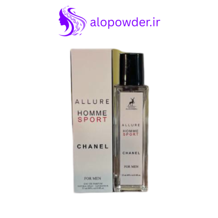 عطر ادوپرفیوم مردانه الحمبرا مدل شانل آلور ام اسپورت – Chanel Allure Homme Sport حجم ۳۵ میل